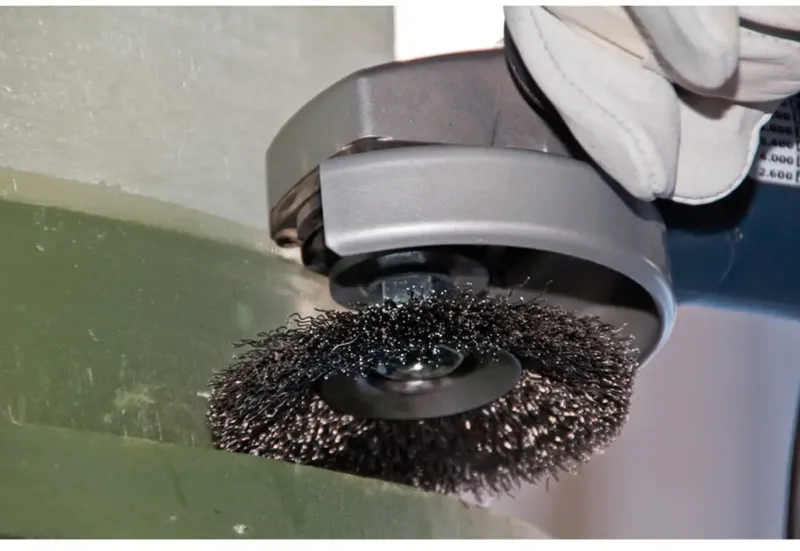 Kegelbürste ungezopft KBU Ø 100x10mm M14 Stahl-Draht-Ø 0,35 mm Winkelschleifer (1) de PFERD – image du produit 2 sur 3
