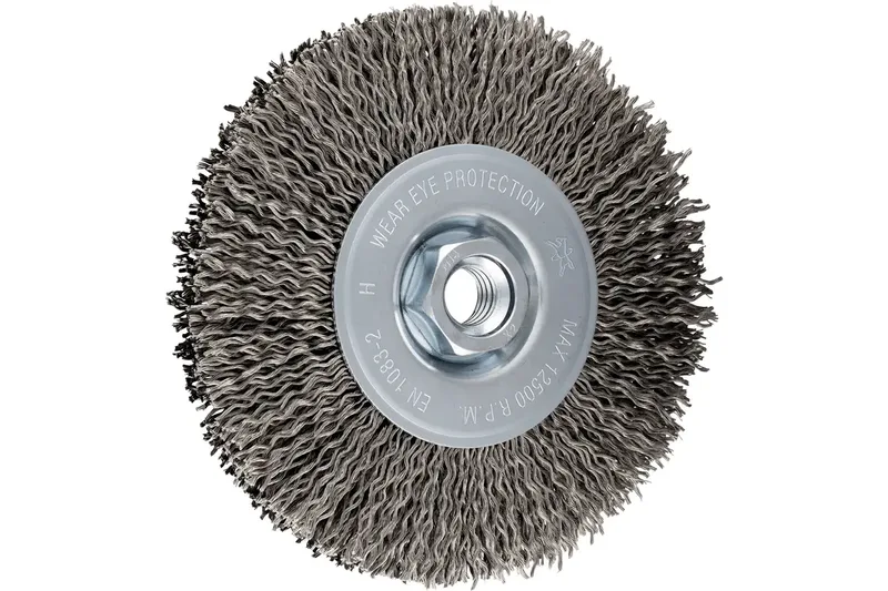 PFERD TOOLS Rundbürste ungezopft RBU Ø 125x15 mm M14 Edelstahl-Litzen-Draht-Ø 0,25 mm Winkelschleifer POS RBU 12515/M14 LIT INOX 0,25 43502304 1 St. de PFERD – image du produit