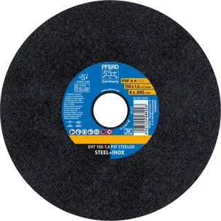 PSF STEELOX 61724121 Trennscheibe gerade 150 mm 25 St. Edelstahl, Stahl de PFERD – image du produit 1 sur 2