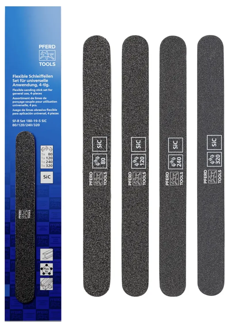 sanding stick SF-R SET 180-19-5 SIC 80/120/240/320 de PFERD – image du produit 2 sur 2