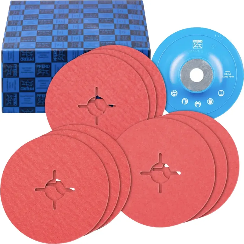 SET FS 125-22 PREMIUM 64198002 Schleifpapier für Schleifteller (Ø) 125 mm 1 St. de PFERD – image du produit 1 sur 2