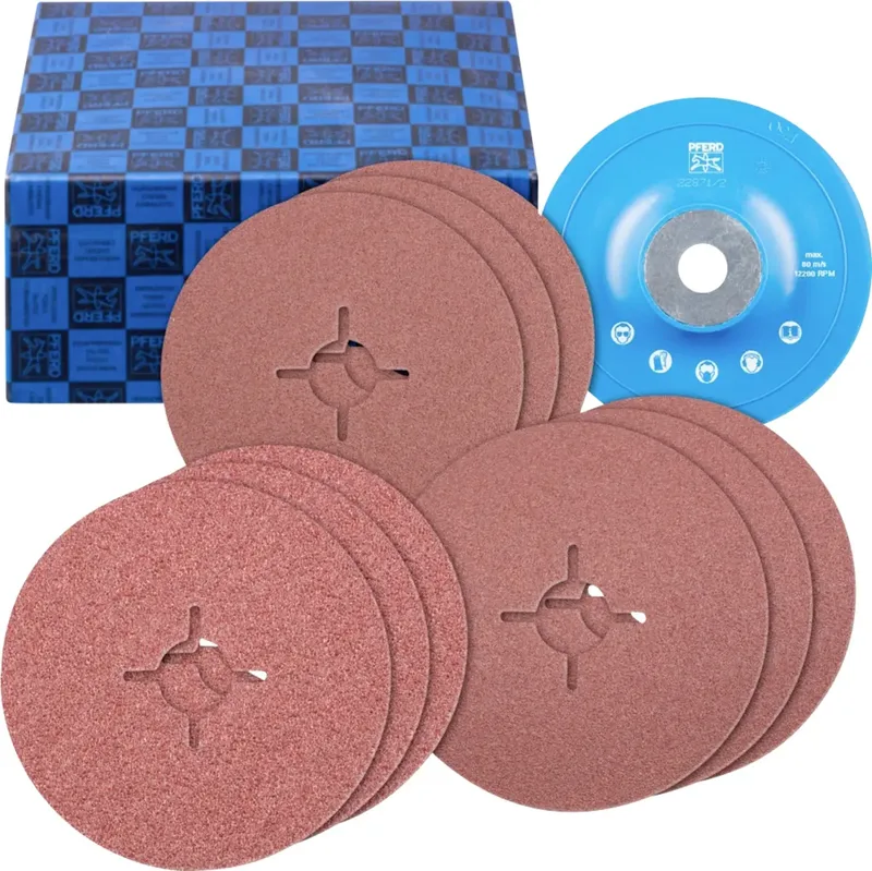 SET FS 125-22 UNIVERSAL 64198001 Schleifpapier für Schleifteller (Ø) 125 mm 1 St. von PFERD – Produktbild 1 von 2