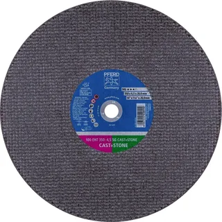TOOLS 100 EHT 350-4,5 SG CAST+STONE/20,0 61329530 Trennscheibe gerade 350 mm 10 St. Gusseisen, Duktiles Gusseisen, Beton by PFERD – product image 1 of 2