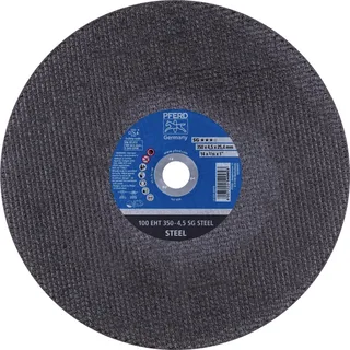 TOOLS 100 EHT 350-4,5 SG STEEL/25,4 61329525 Trennscheibe gerade 350 mm 10 St. Gusseisen, Stahl von PFERD – Produktbild 1 von 2