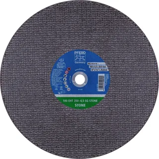 TOOLS 100 EHT 350-4,5 SG STONE/20,0 61629520 Trennscheibe gerade 350 mm 10 St. Aluminium, NE-Metalle, Gusseisen, Stein, Asphalt, Beton by PFERD – product image 1 of 2