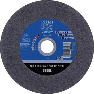TOOLS 100 T 300-3,6 Q SGP HD STEEL/40,0 66323140 Trennscheibe gerade 300 mm 20 St. Vergütungsstahl, Stahl de PFERD – image du produit 1 sur 2