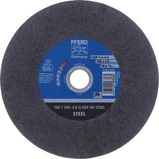 TOOLS 100 T 350-4,0 Q SGP HD STEEL/25,4 66323625 Trennscheibe gerade 350 mm 10 St. Vergütungsstahl, Stahl de PFERD – image du produit 1 sur 2