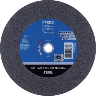 TOOLS 100 T 500-5,8 N SGP HD STEEL/40,0 66325205 Trennscheibe gerade 500 mm 5 St. Vergütungsstahl, Stahl fra PFERD – produktbillede 1 af 2