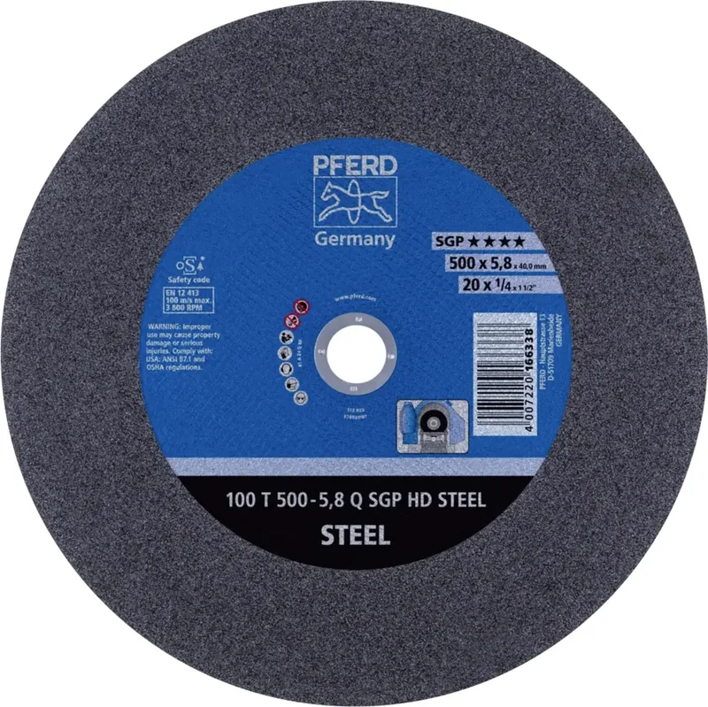 TOOLS 100 T 500-5,8 N SGP HD STEEL/40,0 66325205 Trennscheibe gerade 500 mm 5 St. Vergütungsstahl, Stahl fra PFERD – produktbillede 1 af 2