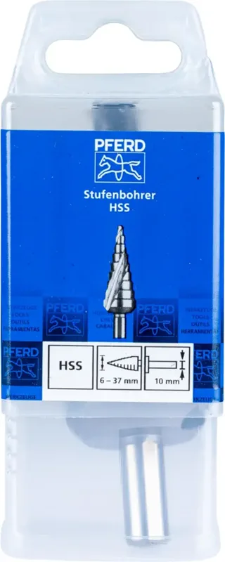 TOOLS 25201040 STB HSS 06-37/10 HSS Stufenbohrer 1 St. by PFERD – product image 3 of 3