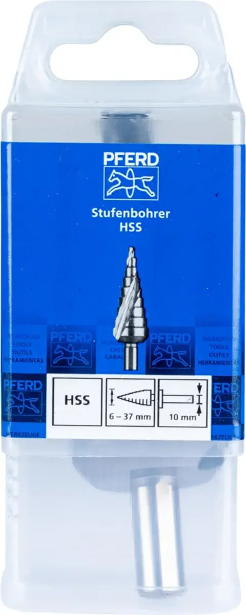 TOOLS 25201040 STB HSS 06-37/10 HSS Stufenbohrer 1 St. by PFERD – product image 3 of 3
