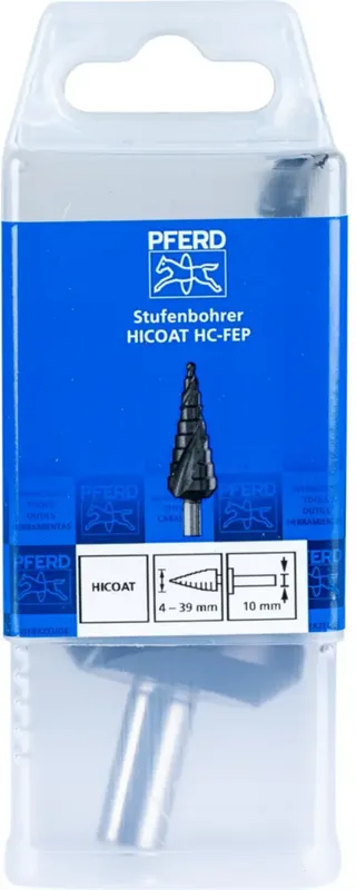 TOOLS 25201044 STB HSS 04-39/10 HC-FEP HSS Stufenbohrer Gesamtlänge 107 mm 1 St. de PFERD – image du produit 3 sur 3