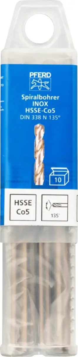 TOOLS 25203572 SPB DIN 338 HSSE N 7,0 INOX Spiralbohrer 7 mm Gesamtlänge 109 mm 10 St. de PFERD – image du produit 2 sur 2