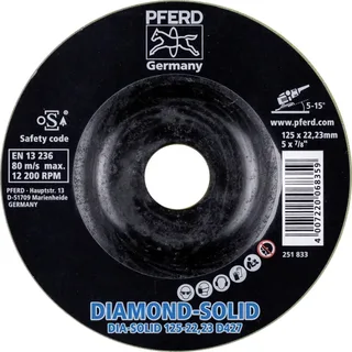 TOOLS 36612542 Diamantscheibe Durchmesser 125 mm Körnung (num)=427 1 St. by PFERD – product image 2 of 2