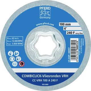 TOOLS 42000030 Schleifteller Durchmesser 100 mm van PFERD – productafbeelding 2 van 2