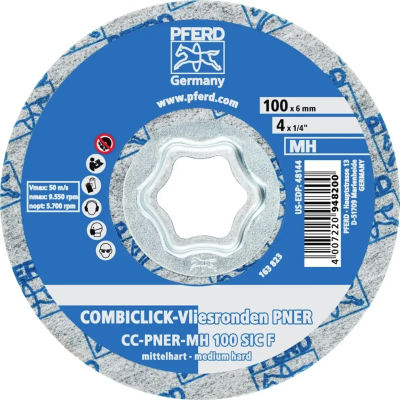 TOOLS 42002136 Schleifteller Durchmesser 100 mm van PFERD – productafbeelding 2 van 2