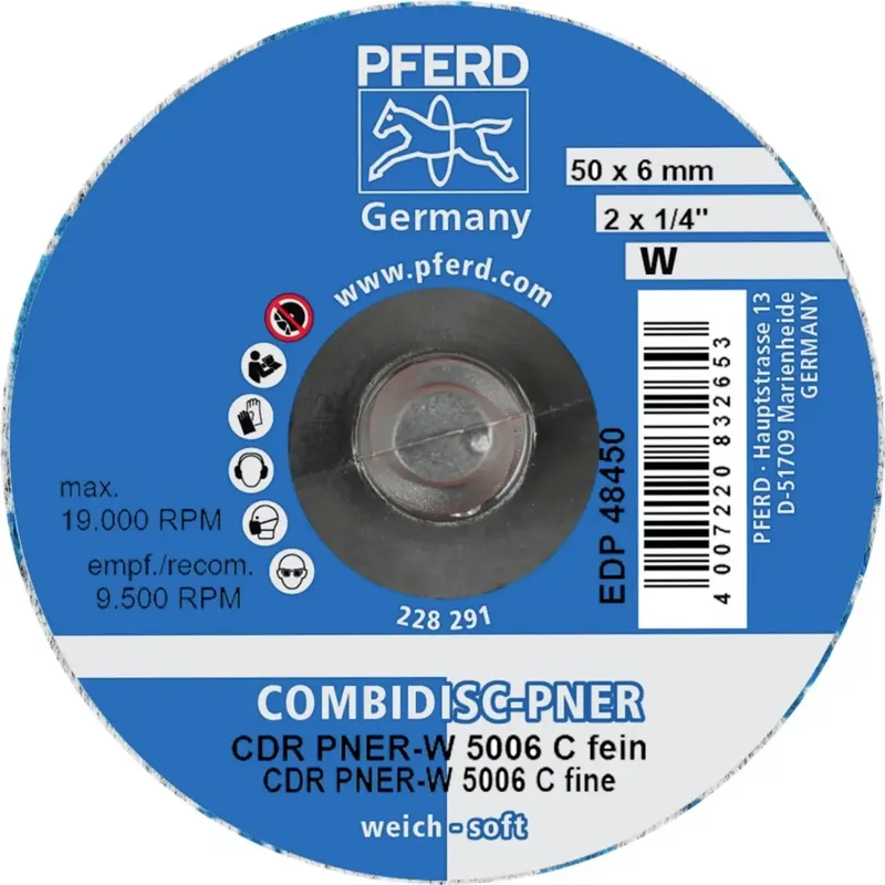 TOOLS 42779024 Schleifteller Durchmesser 50 mm van PFERD – productafbeelding 2 van 2