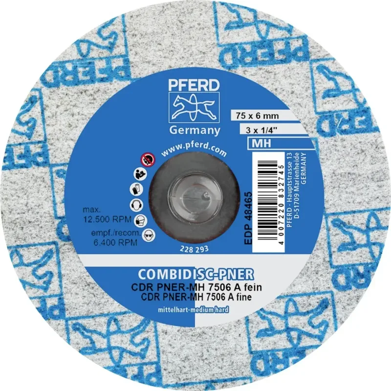 TOOLS 42779112 Schleifteller Durchmesser 75 mm de PFERD – image du produit 2 sur 2
