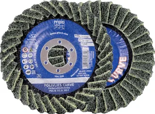TOOLS 44694123 Fächerschleifscheibe Durchmesser 115 mm Körnung (num)=240 5 St. de PFERD – image du produit 1 sur 2