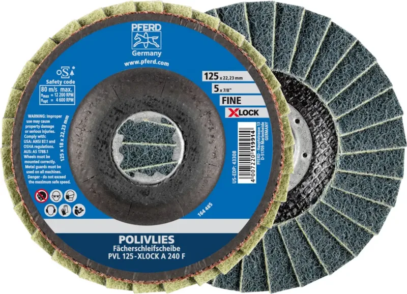TOOLS 44694213 Lamellenschijf Diameter 125 mm 5 stuk(s) von PFERD – Produktbild 1 von 2