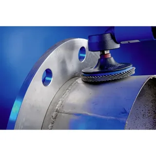 TOOLS 47202101 CDR PFF 75 Z 40 Fächerschleifscheibe Durchmesser 75 mm Körnung (num) 40 Kobaltbasislegierung, Bronze, Titan, Kupfer, Messing, Edelstahl de PFERD – image du produit 2 sur 2