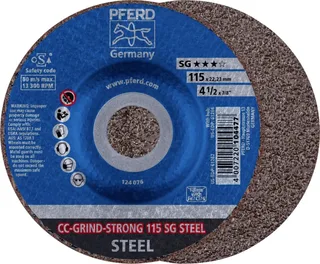 TOOLS 64181115 Schleifscheibe Durchmesser 115 mm Körnung (num)=60 10 St. von PFERD – Produktbild 1 von 2