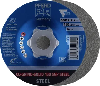 TOOLS 64187150 Schuurschijf Diameter 150 mm Korrelgrootte (num): 36 10 stuk(s) de PFERD – image du produit 1 sur 2