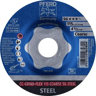 TOOLS 64188115 Schleifscheibe Durchmesser 115 mm Körnung (num)=36 10 St. von PFERD – Produktbild 2 von 2