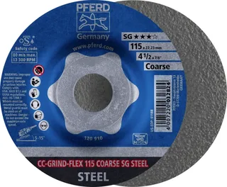 TOOLS 64188115 Schleifscheibe Durchmesser 115 mm Körnung (num)=36 10 St. von PFERD – Produktbild 1 von 2