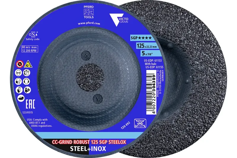 TOOLS 64198126 Schleifscheiben-Set Durchmesser 125 mm 2 St. von PFERD – Produktbild