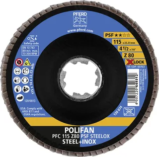 TOOLS 67668116 Fächerschleifscheibe Durchmesser 115 mm 10 St. by PFERD – product image 3 of 3