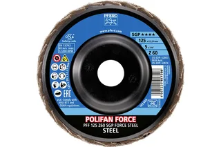 TOOLS 67688126 Fächerschleifscheibe Durchmesser 125 mm Körnung (num)=60 10 St. de PFERD – image du produit 2 sur 2