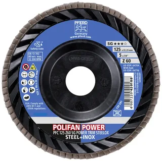 TOOLS 67772126 Fächerschleifscheibe Durchmesser 125 mm Körnung (num)=60 10 St. von PFERD – Produktbild 3 von 3