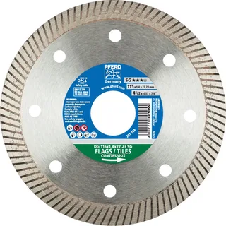 TOOLS 68000031 Dg Fl Sg Diamanttrennscheibe Durchmesser 115 mm Bohrungs-Ø 22.23 mm 1 St. by PFERD – product image 1 of 2