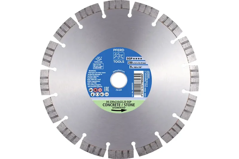 TOOLS 68000057 DS 400 x 3,5 x 25,4 SGP Diamanttrennscheibe Durchmesser 400 mm Bohrungs-Ø 25.4 mm Ziegel, Stahlbeton, Stein, Beton 1 St. de PFERD – image du produit