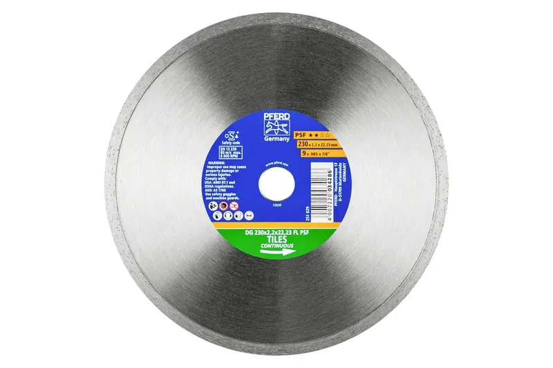 TOOLS 68300051 DG 230 x 2,2 x 22,23 FL PSF (ZA) Diamanttrennscheibe Durchmesser 230 mm Bohrungs-Ø 22.23 mm Fliesen 1 St. by PFERD – product image