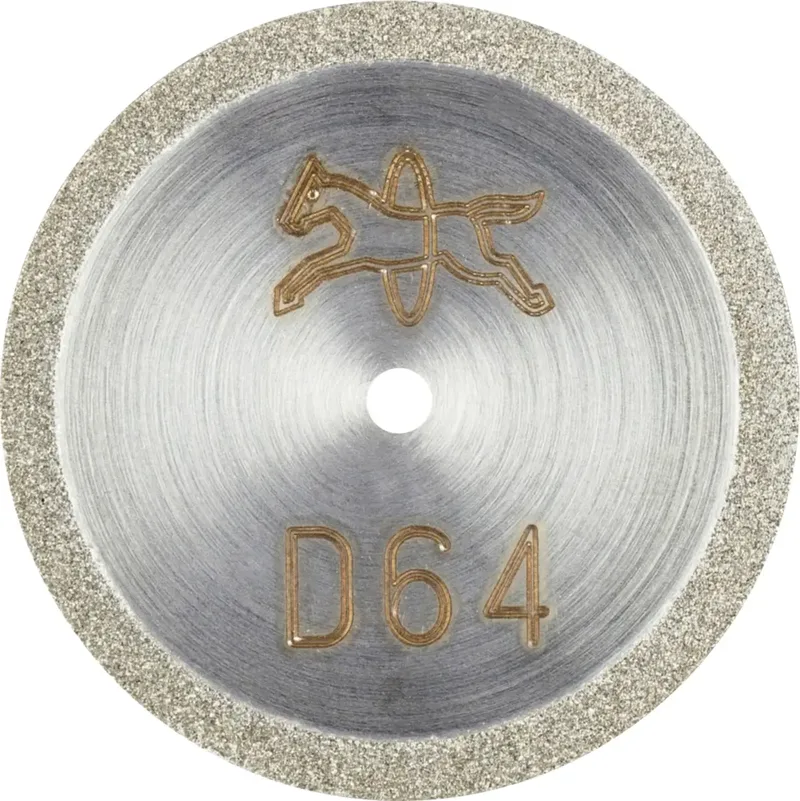 TOOLS 68402206 D1A1R 22-0,5-1,7 D 64 GAD Diamanttrennscheibe Durchmesser 22 mm Bohrungs-Ø 1.7 mm Duroplast, Glas, Hartmetall, Abrasive Materialien by PFERD – product image 1 of 2