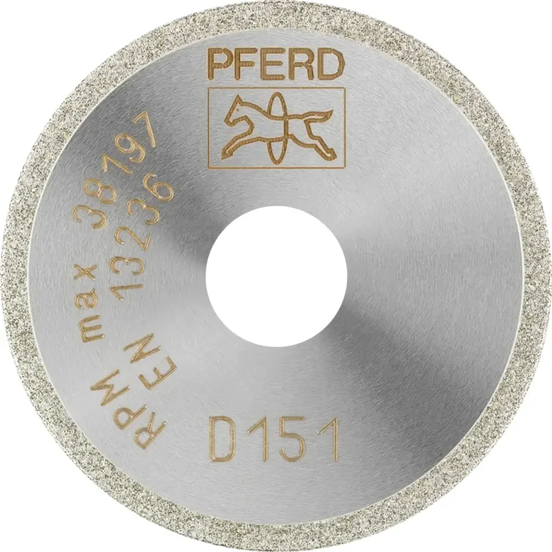 TOOLS 68404015 D1A1R 40-1-10 D 151 GAD Diamanttrennscheibe Durchmesser 40 mm Bohrungs-Ø 10 mm Duroplast, Glas, Hartmetall, Abrasive Materialien by PFERD – product image 1 of 2