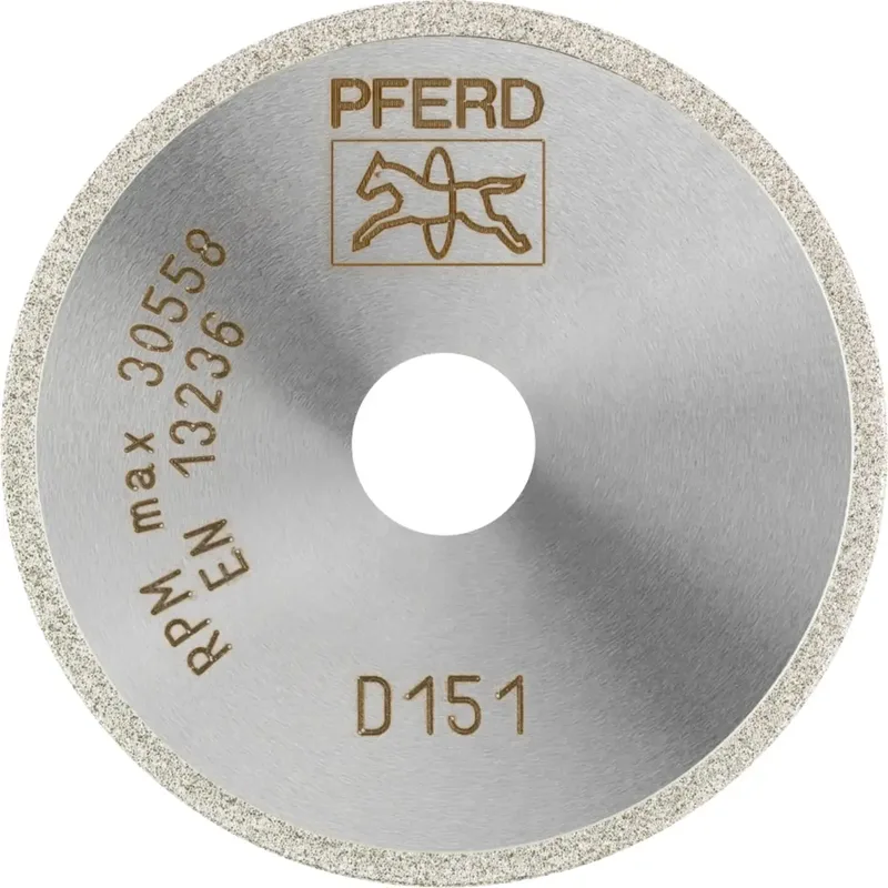 TOOLS 68405025 D1A1R 50-1,4-10 D 151 GAD Diamanttrennscheibe Durchmesser 50 mm Bohrungs-Ø 10 mm Duroplast, Glas, Hartmetall, Abrasive Materialien von PFERD – Produktbild 1 von 2