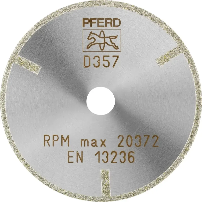 TOOLS 68407103 D1A1R 75-2-10 D 357 GAG Diamanttrennscheibe Durchmesser 75 mm Bohrungs-Ø 10 mm Duroplast, Technische Keramik 1 St. by PFERD – product image