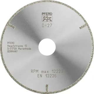 TOOLS 68412238 D1A1R 125-2-22,23 D 427 GAG Diamanttrennscheibe Durchmesser 125 mm Bohrungs-Ø 22.23 mm Duroplast, Technische Keramik 1 St. de PFERD – image du produit 1 sur 2