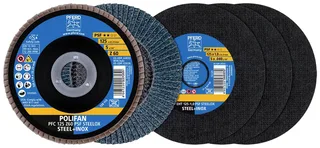 TOOLS 69198298 Fächerschleifscheibe Durchmesser 125 mm Körnung (num)=60 1 Set de PFERD – image du produit 1 sur 2