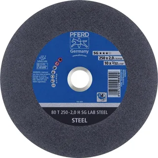 TOOLS 80 T 250-2,0 H SG LAB STEEL/32,0 66300060 Trennscheibe gerade 250 mm 20 St. Vergütungsstahl, Gusseisen, Stahl, Stahl, Stahlguss, Stahlguss de PFERD – image du produit 1 sur 2