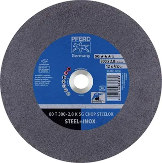 TOOLS 80 T 300-2,8 K SG CHOP STEELOX/25,4 66323052 Trennscheibe gerade 300 mm 20 St. Edelstahl, Vergütungsstahl, Stahl von PFERD – Produktbild 1 von 2