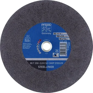TOOLS 80 T 350-2,8 K SG CHOP STEELOX/25,4 66323572 Trennscheibe gerade 350 mm 10 St. Edelstahl, Vergütungsstahl, Stahl de PFERD – image du produit 1 sur 2