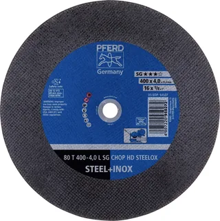 TOOLS 80 T 400-4,0 L SG CHOP HD STEELOX/25,4 66324082 Trennscheibe gerade 400 mm 10 St. Edelstahl, Vergütungsstahl, Stahl fra PFERD – produktbillede 1 af 2