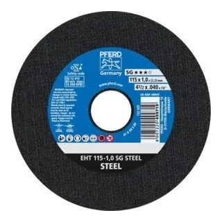Trennscheibe gerade A60SSG 115x1mm von PFERD – Produktbild