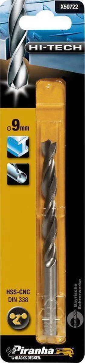 HI-TECH metaalboor 9mm X50722 by Piranha – product image
