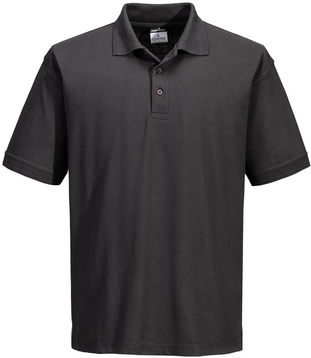 Naples Poloshirt B210 - Mol grijs de Portwest, Mol grijs, M – image du produit