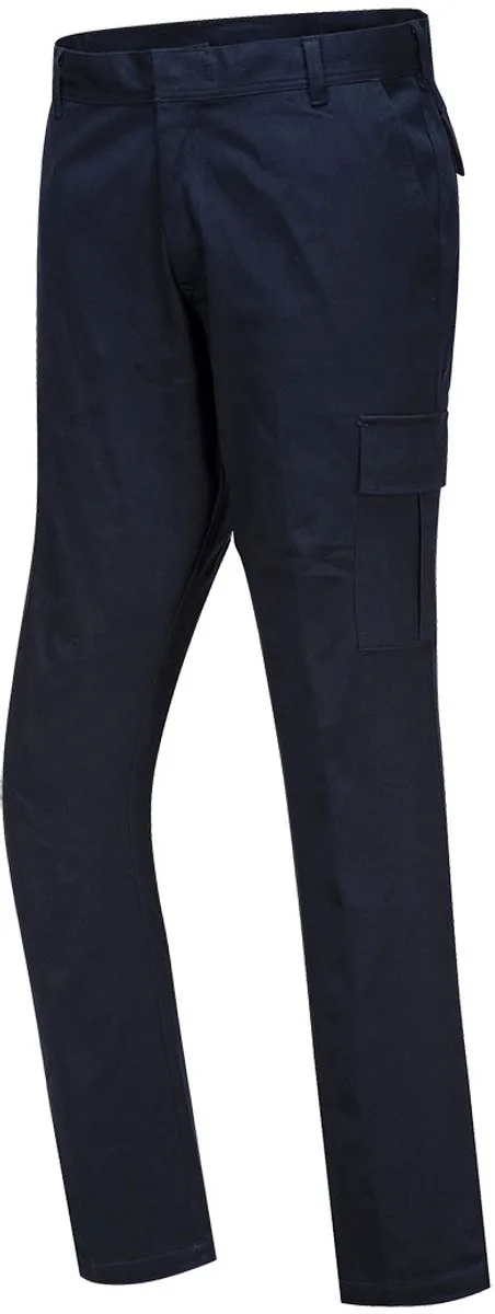 Stretch Slim Fit Combat Broek S231 - Marine fra Portwest, Marine, 44 – produktbillede